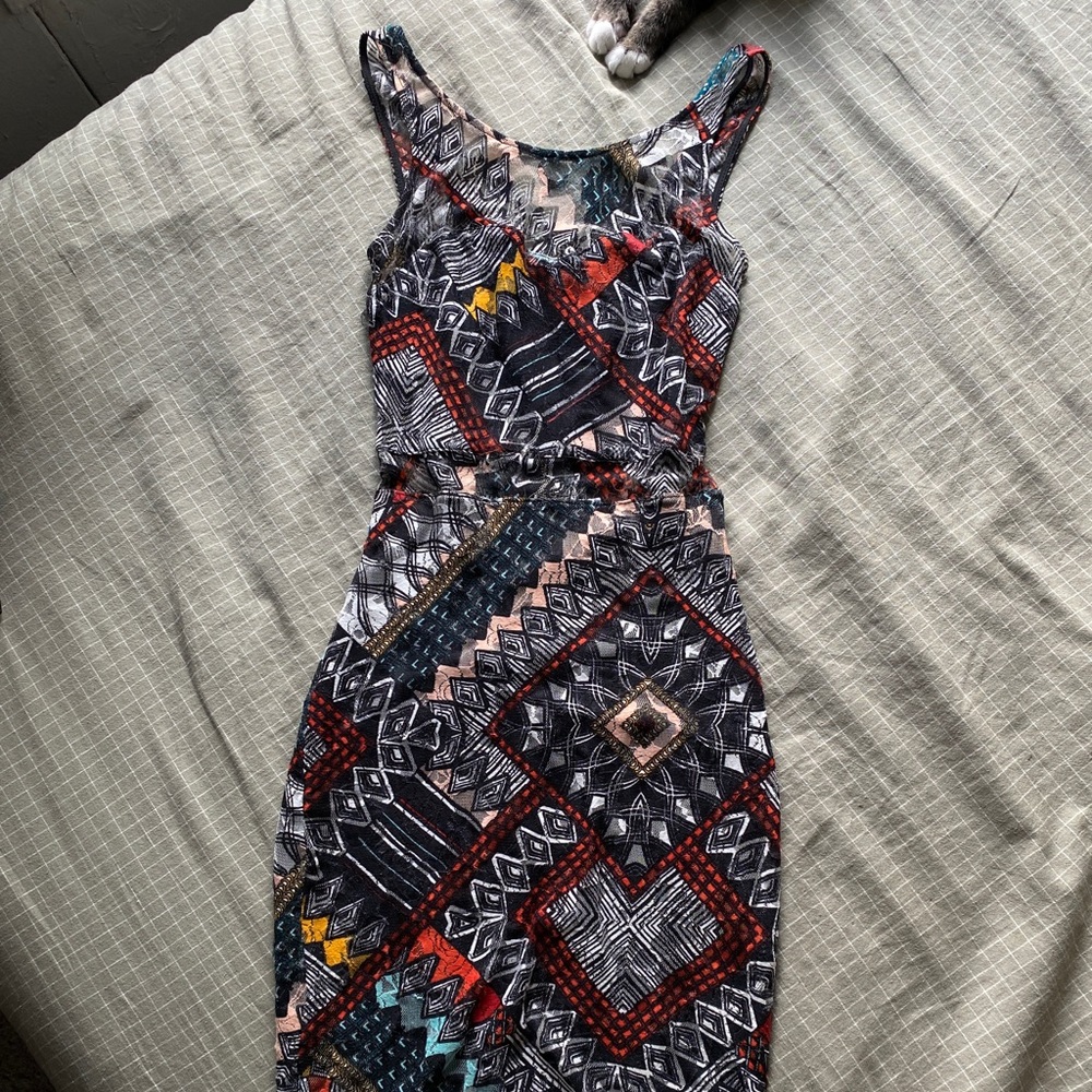 MATERIAL GIRL Midi Dress Small